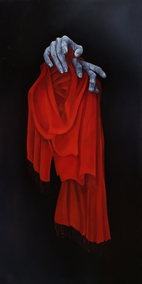 Feitussi's tweet photo. "Couvre-moi"
Huile 60 x 120.
https://t.co/GibJVpg8U8
#art #peinture #peinturehuile #brunofeitussi #feitussi #painting #oilofpainting #main #rouge #hand #femme #red #feitussi https://t.co/5ZZBtcOaV9