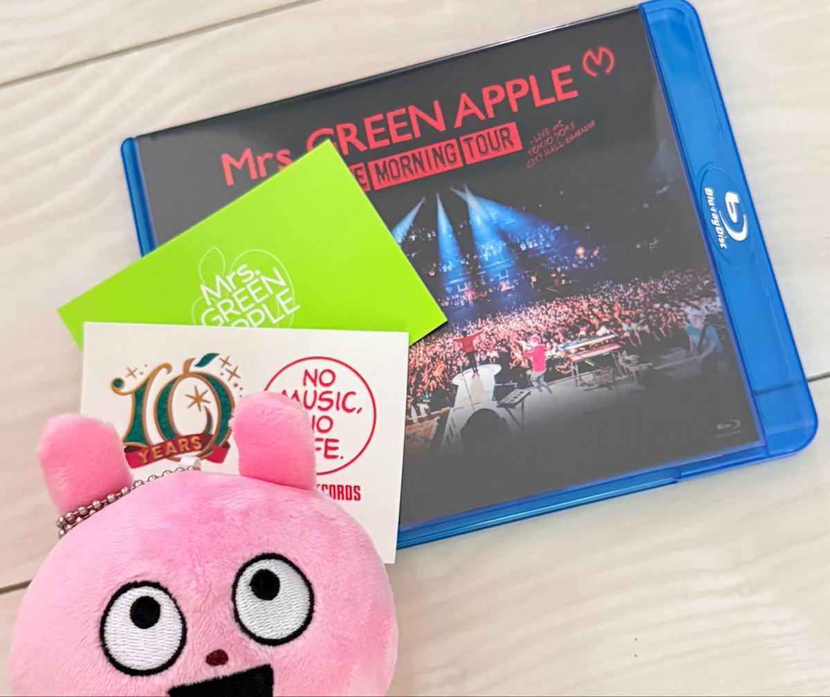 apple0jamil1li's tweet photo. やっとお迎えした
インザモ♡

#IntheMorning
#MrsGREENAPPLE https://t.co/MvEH9LilsT