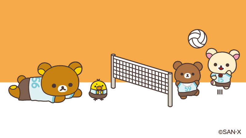 rilakkuma_gyr's tweet photo. どんぴしゃ！！🏐🐻 https://t.co/Gi8A4ig94F