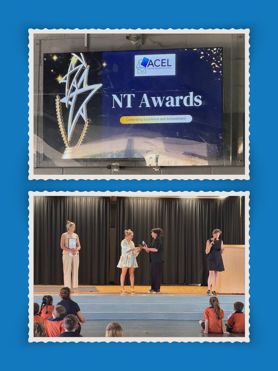 acelaustralia's tweet photo. ACEL CEO Lisa Newland and National President Liz Foster travelled to Darwin last week to present the 2026 ACEL NT State Branch Awards.

Congratulations to Madina Hayman (Leadership Award) and Amy Le Hars (Inspiring Educator Award)! 

#ACEL #EducationalLeadership #ACELNT https://t.co/PjuirSv5Tr