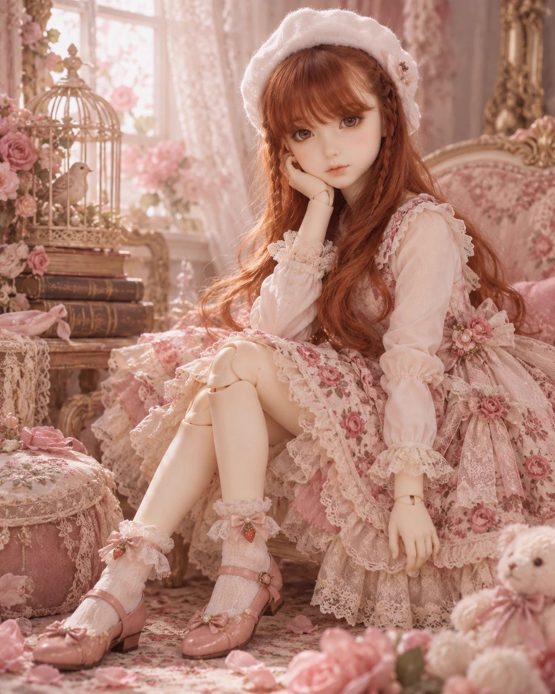 オルキデ ビスクドール　シリアル有り　Orchidee 陶器人形　Bisque まみたむ on X: 