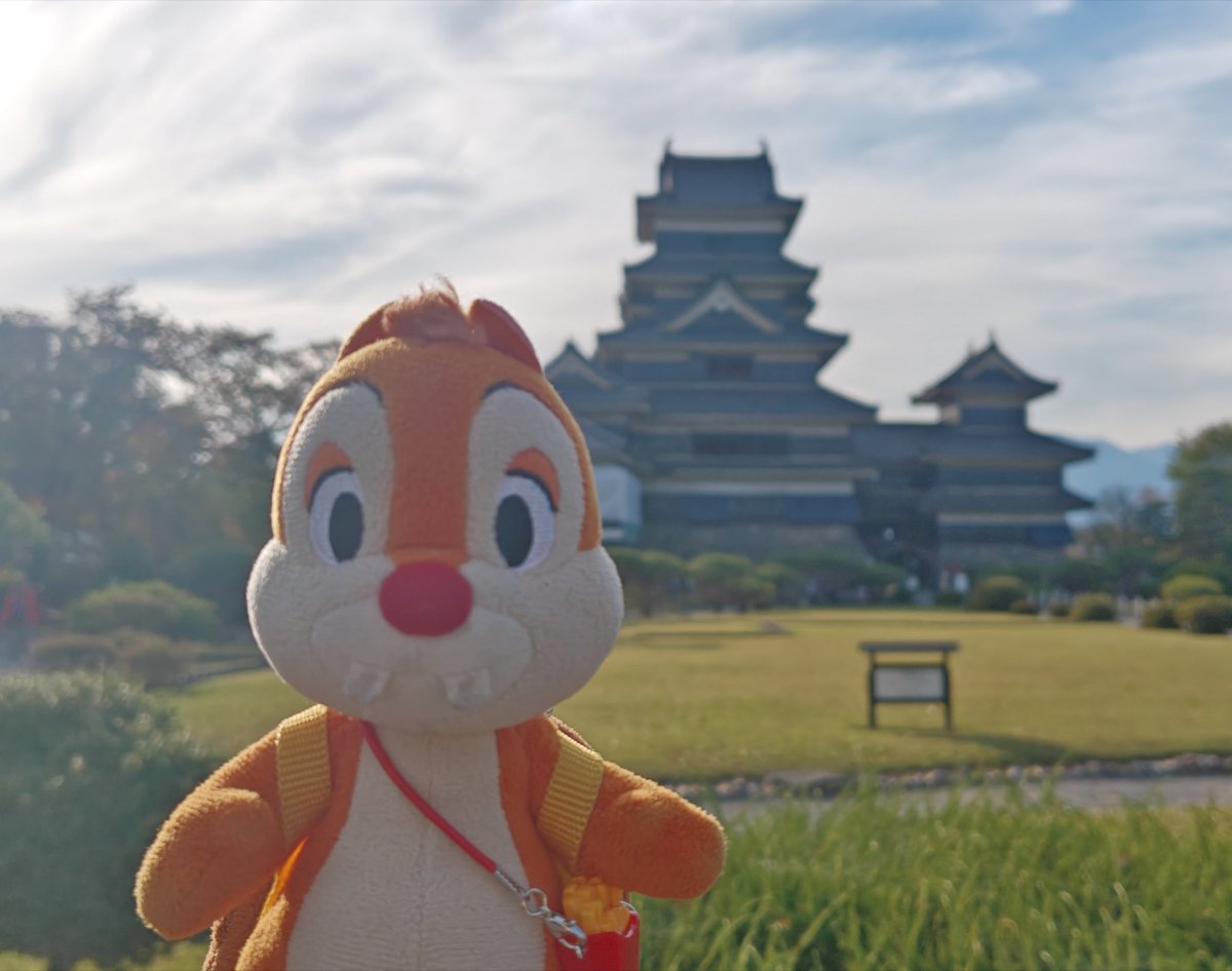 harapekodale's tweet photo. 🐿️🔴「ながのけんにも、ボクのカッコいいおうちがあったよ🏯」
時間があったので、松本城へも行ってきました🏯(隊長の中でお城は、自分のカッコいいお家という認識😅) https://t.co/VoH1wkL7YU