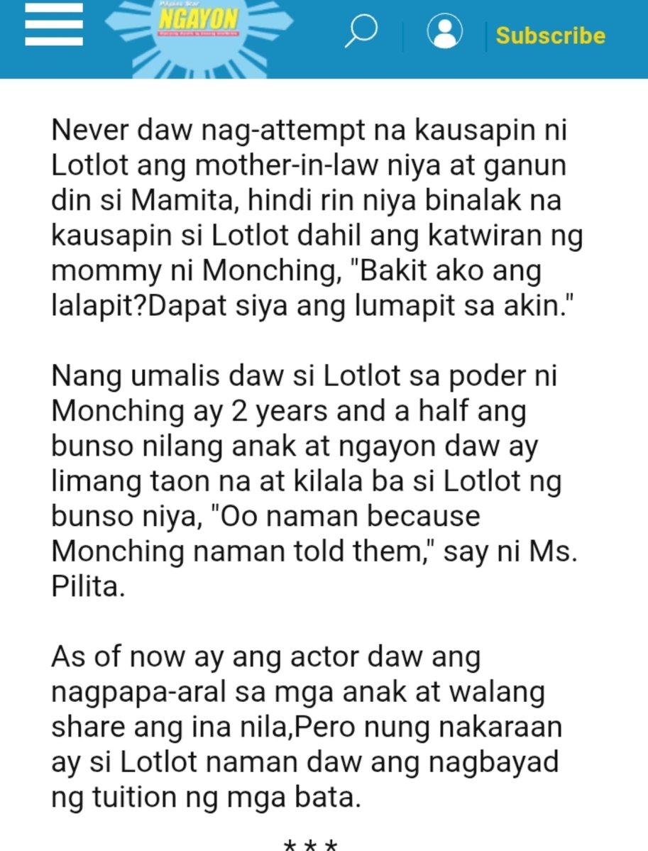namedzariane's tweet photo. @ksycmpla @FloppedQueen_J9 @BestActressNini dahil si monching wala pera basahin niyo toh iniwan ni lotlot sila nung bata pa sa poder ni pilita kaya anlayo sa pinag mamalaki ng fans niyan ni janine na picture perfect family niya bata pa lang magulo na pamilya niya parehas naturingan lang showbiz nepo pero di sila mayaman https://t.co/Cw8ittSOcy