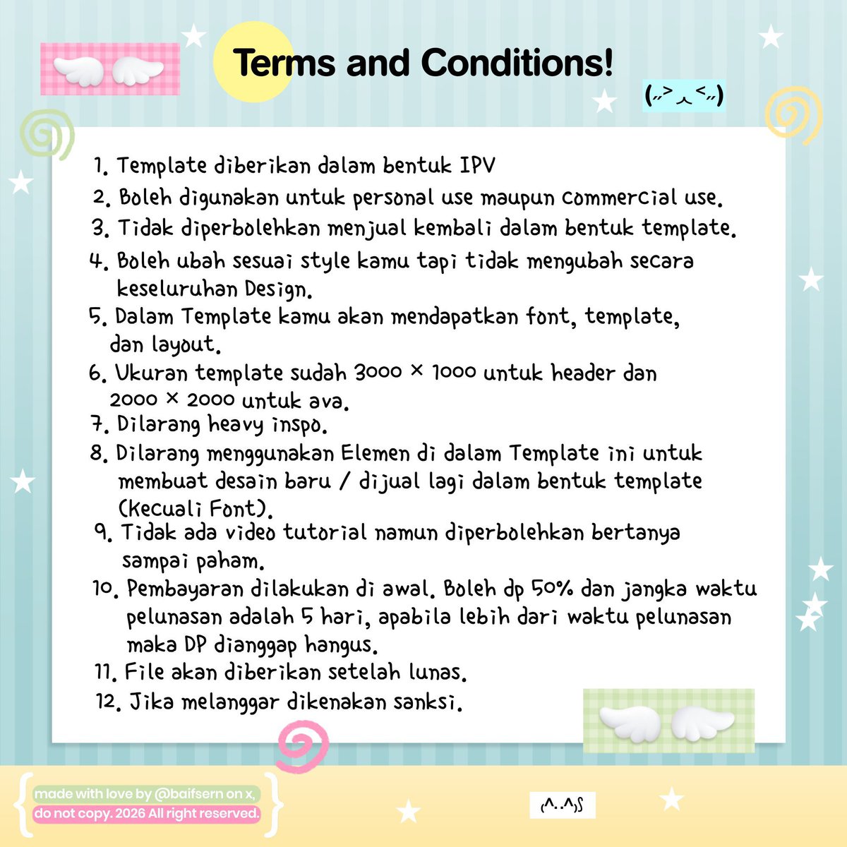 baifsern's tweet photo. 🍀 help repostnya ya, terima kasih .. !

Halo, aku mau cs 3 template layout cantik dibawah ini dengan 150k/ea ( cards &amp; Blockie) , 100k/ea ( motchi ) dan B1G1 only 200k aja !!! Boleh banget sung dm/wabis aku yahh!!

Hayu jajank!!

#bealanja 🍥💬🐤 https://t.co/JlNOC1CsFO