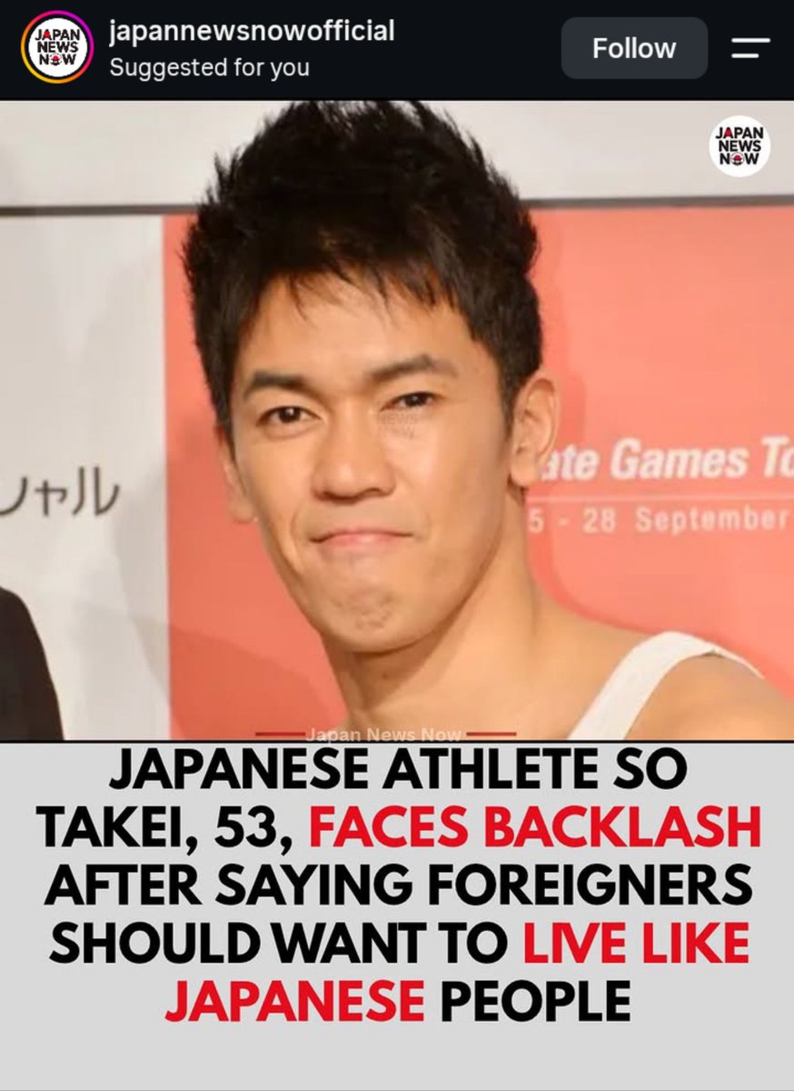 prospero20XX's tweet photo. TRUE HERO. EVERYONE IN JAPAN SHOULD LIVE BY JAPANESE RULES. THAT'S WHY IT'S SAFE. https://t.co/ZHTF2W22Hh