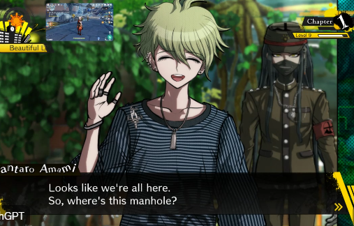korekiyopreroll's tweet photo. Do not fucking look behind you Rantaro https://t.co/kRbMmq1ScP