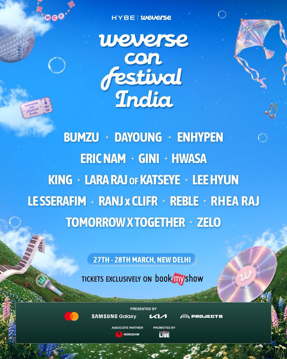 Khulharum's tweet photo. ᥫ᭡.ִֶָ𓂃  OPEN TICKETING ASSISTANCE 🎫

Weverse Con Festival India📍

 𑣲𝄞 Open for all seats (accepts local and intl fans) 
𑣲𝄞 will use your own account 

╰┈➤ Message for inquiries📨
 ╰┈➤ Experienced!

Book Slots now🌟✅
#HYBEINDIA #WeverseConFestivalIndia https://t.co/TbTMpj2PCY