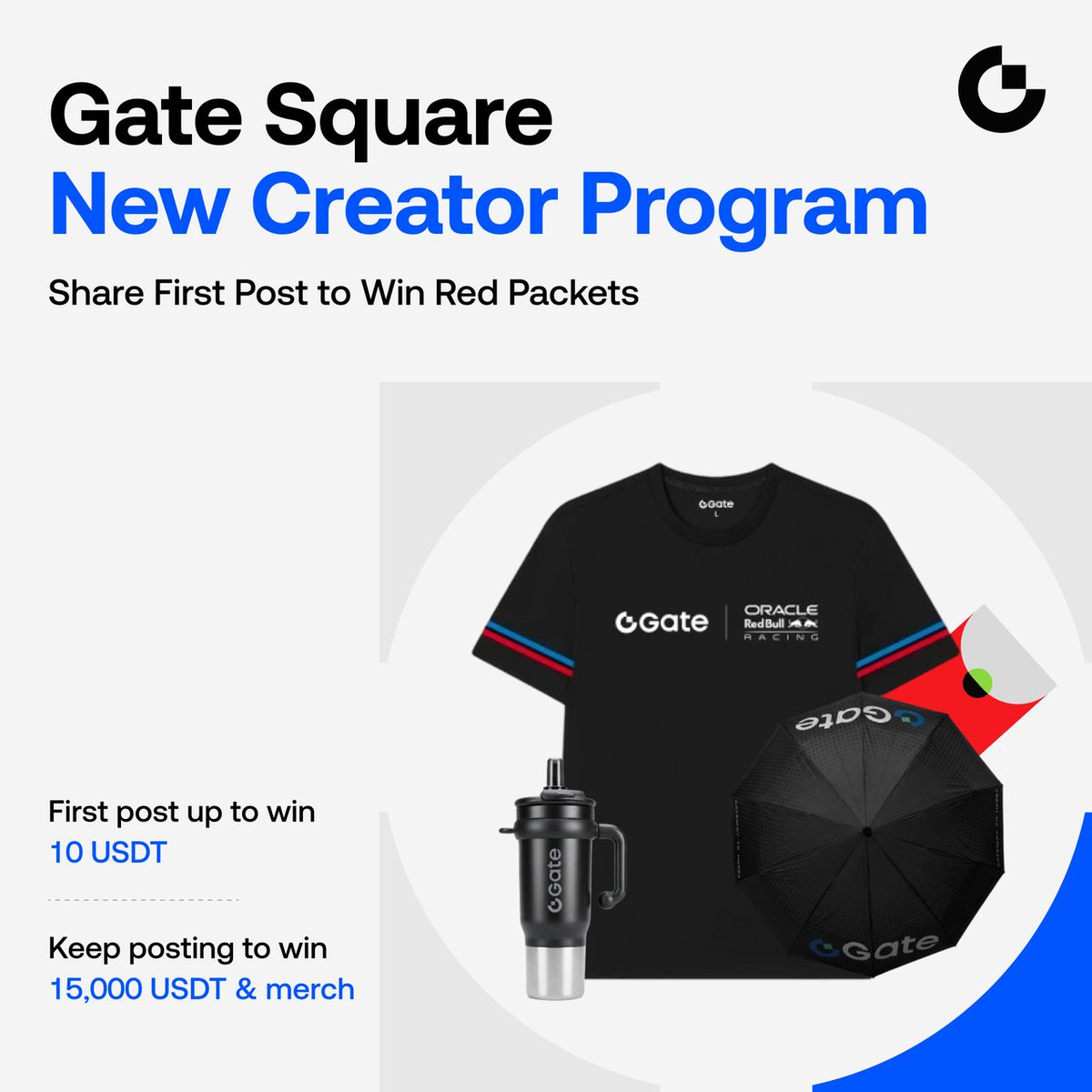 GateSquare_EN's tweet photo. 🧧 Gate Square Newcomer Giveaway! Get up to 30 USDT Daily!
Post to claim red packets worth up to 10 USDT each.
 Limited rewards, first come, first served!

How to Join
1️⃣ Visit 👉 https://t.co/m4wPSEO9hC
2️⃣ Share market insights, trade recaps, or trending topics

Triple Rewards
1️⃣ First Post: 100% win rate! Get 3 USDT, 10 USDT and more
2️⃣ Daily Top 3: 100 USDT Position Voucher each + official engagement
3️⃣ Monthly Leaderboard: Share 10,000 USDT + Gate merch

🎁 15,000 USDT in rewards + Gate merch! Post and win now!
Details: https://t.co/O0CayxrCjV