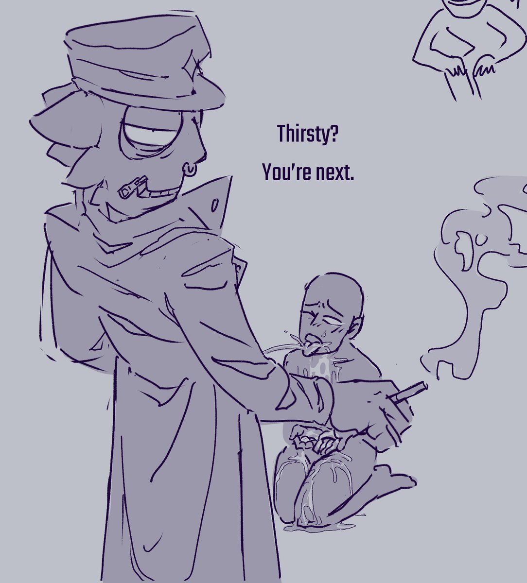 Oscitantgimp's tweet photo. Some more Sir Sanchez doodles.
CW// Vomit, omorashi 💦 https://t.co/OPTVS6YkWC