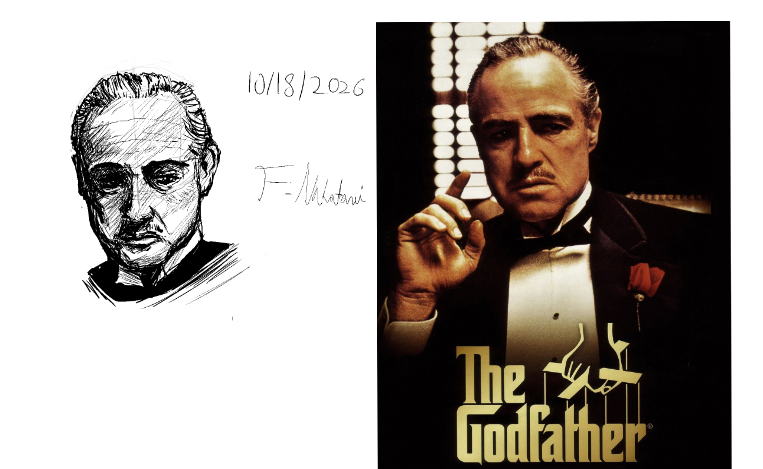 KendoRenzo's tweet photo. Smth quick #sketch #Godfather https://t.co/egK1pwg12P
