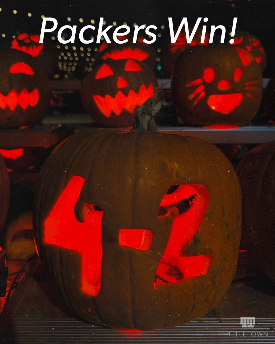 titletown's tweet photo. Allll treats after week 6! https://t.co/9XqTp8I0x7