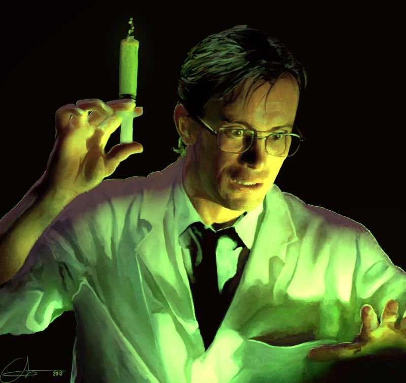 carn1wh0r3's tweet photo. gotta show off my herbert west costume from last halloween for re-animator day 🫣 https://t.co/lXZs9v2zE2