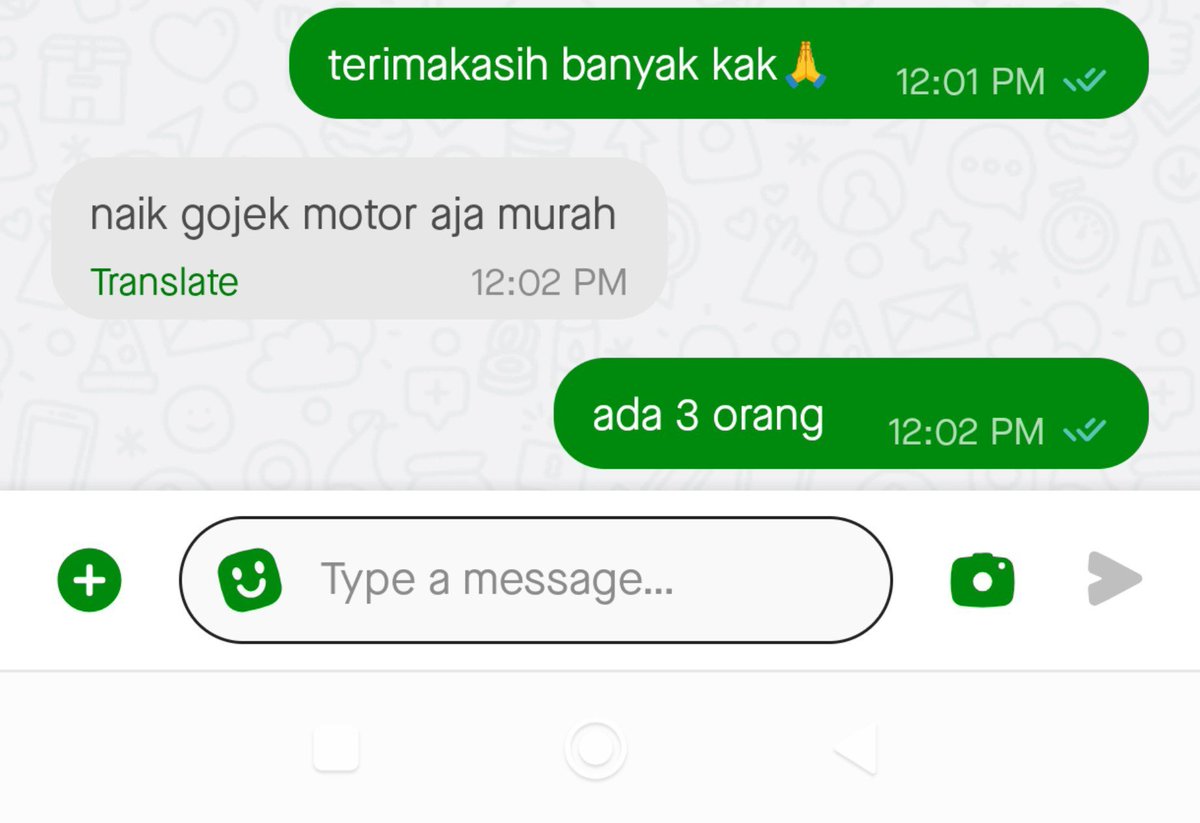 skyestdump's tweet photo. Apa madsud nya @gojekindonesia . Klo ada potongan dari aplikasi kenapa rewel nya ke customer? Kenapa juga harus omongan nya begini? https://t.co/wudL7Er2Z9