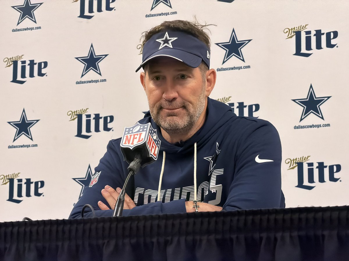 tommy_yarrish's tweet photo. Cowboys coach Brian Schottenheimer on what he told his players: 

“The effort is right, the fight is right, the mistakes are killing us. Repeating mistakes is not what we’re about.” https://t.co/HCFLjSC2TM