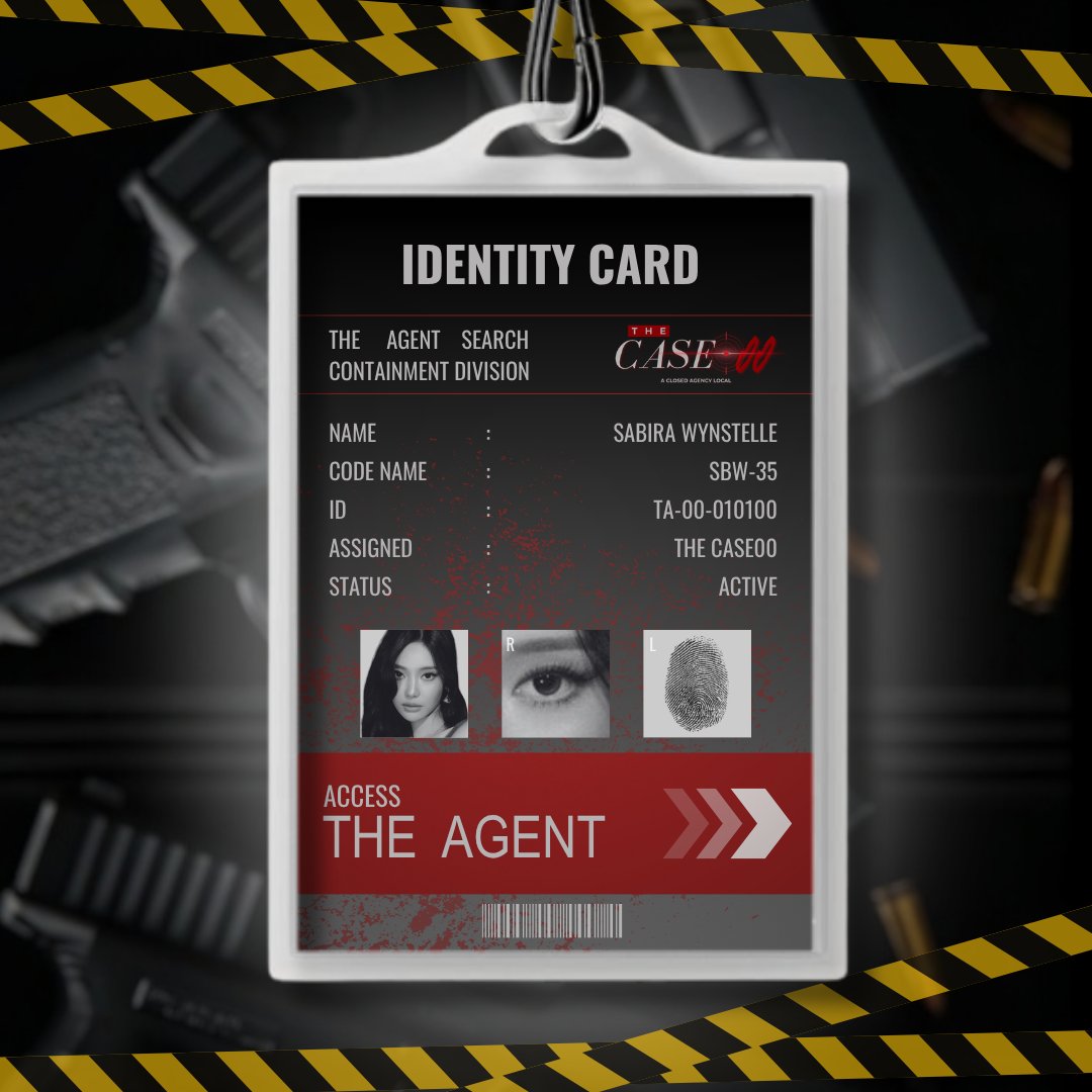 agentNINGNING's tweet photo. @THECASE00 I’m Sabira Wynstelle as Ningning, and I’m ready to take my place as an Agent of 𝗧𝗛𝗘 𝗖𝗔𝗦𝗘 𝟬𝟬.

𝗙𝗜𝗟𝗘:  𝘙𝘌𝘈𝘋𝘠
𝗦𝗧𝗔𝗧𝗨𝗦:  𝘊𝘖𝘕𝘍𝘐𝘙𝘔𝘌𝘋 https://t.co/b82hGY0Zea