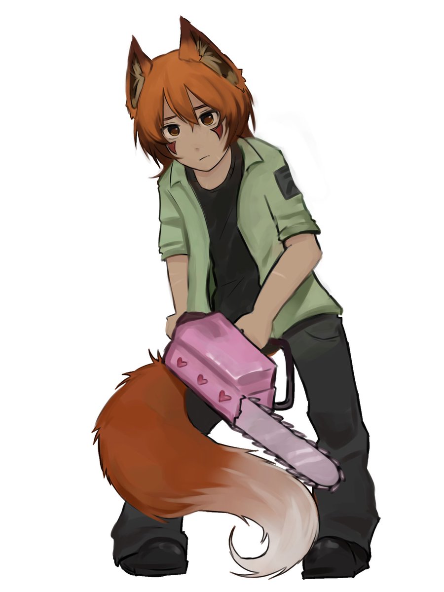 woofwoofmilo's tweet photo. Ren should be allowed to kill at least 5 people with a chainsaw per day #btd https://t.co/mKyfWp8AoI