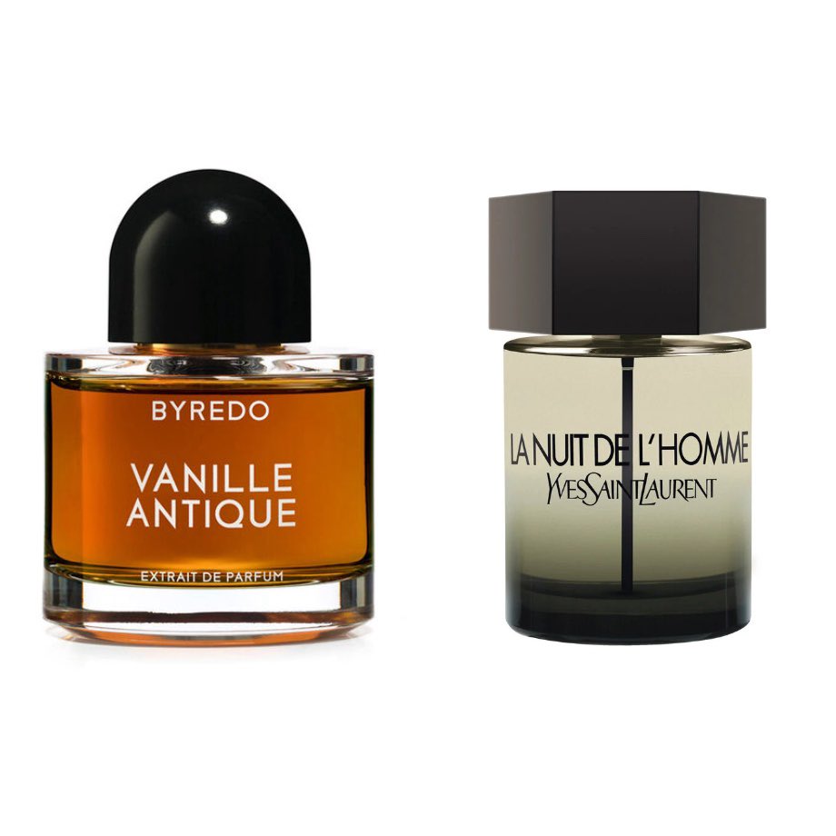 UVERworld_WEAR's tweet photo. BYREDO
NightVeils - VANILLE ANTIQUE
¥52,250 (tax in)

YVES SAINT LAURENT
LA NUIT DE L'HOMME YVES SAINT LAURENT
¥15,950 (tax in)

#UVERworld_WEAR #UVERworldファッション #UVERworld #TAKUYA着用 https://t.co/jbCL861ery