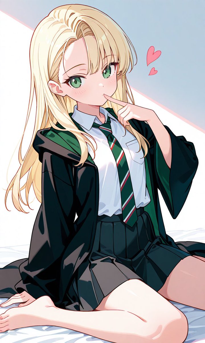 silver_AIArt's tweet photo. 最近流行りのTSマルフォイ🪄
…可愛いね🤭
そりゃ人気になるよ(*´ 艸｀)🩷 https://t.co/XtB3ek6JtZ