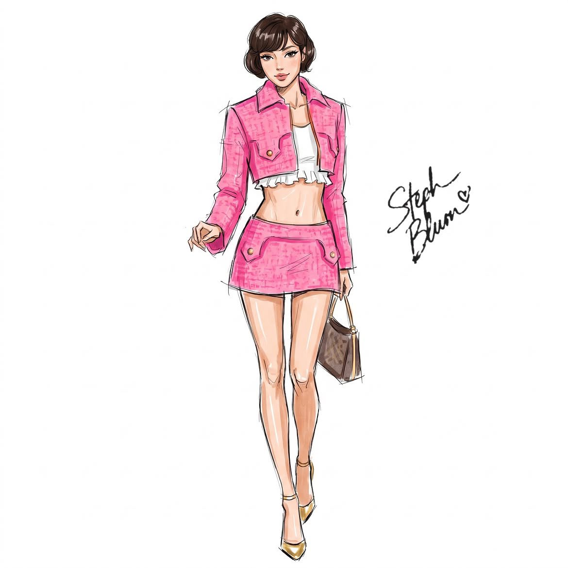LILITEAMTH327's tweet photo. LA LISA DA DIVA IS A WORK OF ART! 🎨✨

Cr: stephaniablum 
LISA LOUIS VUITTON SS27 
#LISAxLVSS27 #LISAxLouisVuitton https://t.co/Ciwbixav62