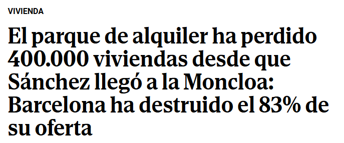 GustavoBolsa's tweet photo. El socialismo ha arrasado con la oferta de vivienda en nuestro país. 2025 cerró con poco más de 510.000 anuncios de alquileres en España, lo que supone una caída del 45% frente a los más de 900.000 que había en 2018. https://t.co/318DSnQDfh