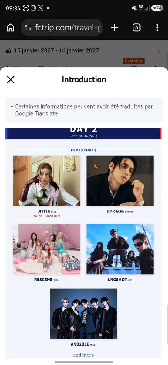 j_yungiknow's tweet photo. La lineup est differentes les 2 jours du coup #dawards https://t.co/bKPx0YckKQ