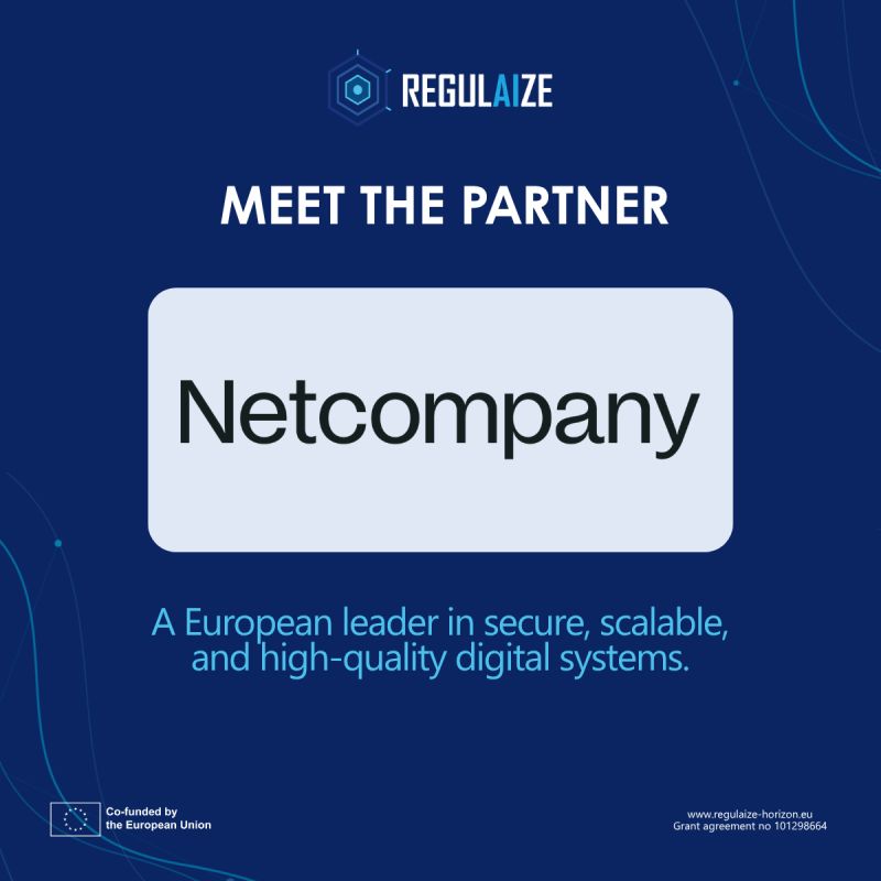 RegulAIzeEU's tweet photo. 🤝 Meet RegulAIze partner @Netcompany_com  ! With 9,500+ experts, Netcompany drives secure, mission-critical digital systems. Via its RID Dept, it bridges AI and cybersecurity to bring research to industrial reality, shaping trustworthy AI! 🚀💻✨ https://t.co/x5Vq9wbDlf