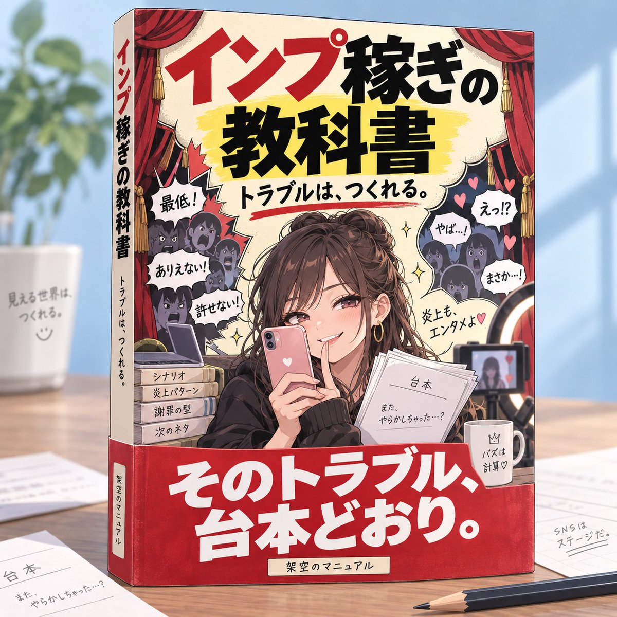 ai_ojichan's tweet photo. コナンの周りで次々と殺人事件が起きても、誰も不思議に思わない。だって、フィクションだと知ってて見てるから。
で��、インフルエンサーの周りで次々とトラブルが起きると、なぜかみんな実話だと思って見てしまう。
毎回そんなに事件が起きるなら、それはもう「日常」ではなく「脚本」だと思った方がいい。今ではAIで、脚本は簡単に、無限に作れるんだから。