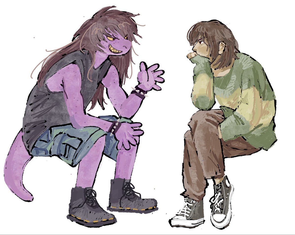 dutchpuppy_'s tweet photo. #deltarune #krusie https://t.co/yKn66fuY2H