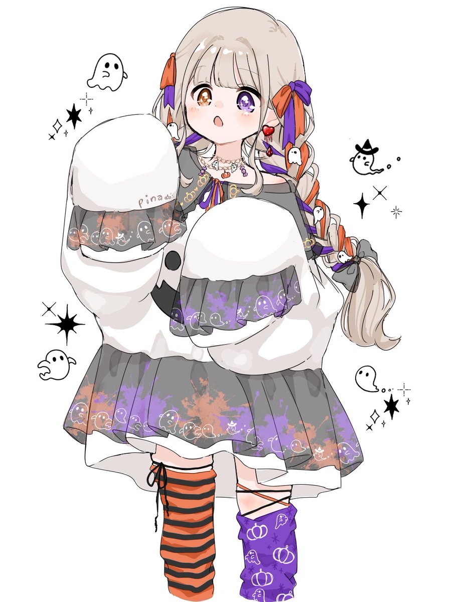kapureeze's tweet photo. ゆるふわハロウィン🎃👻💜✧*。 https://t.co/HNxAOrtFpF