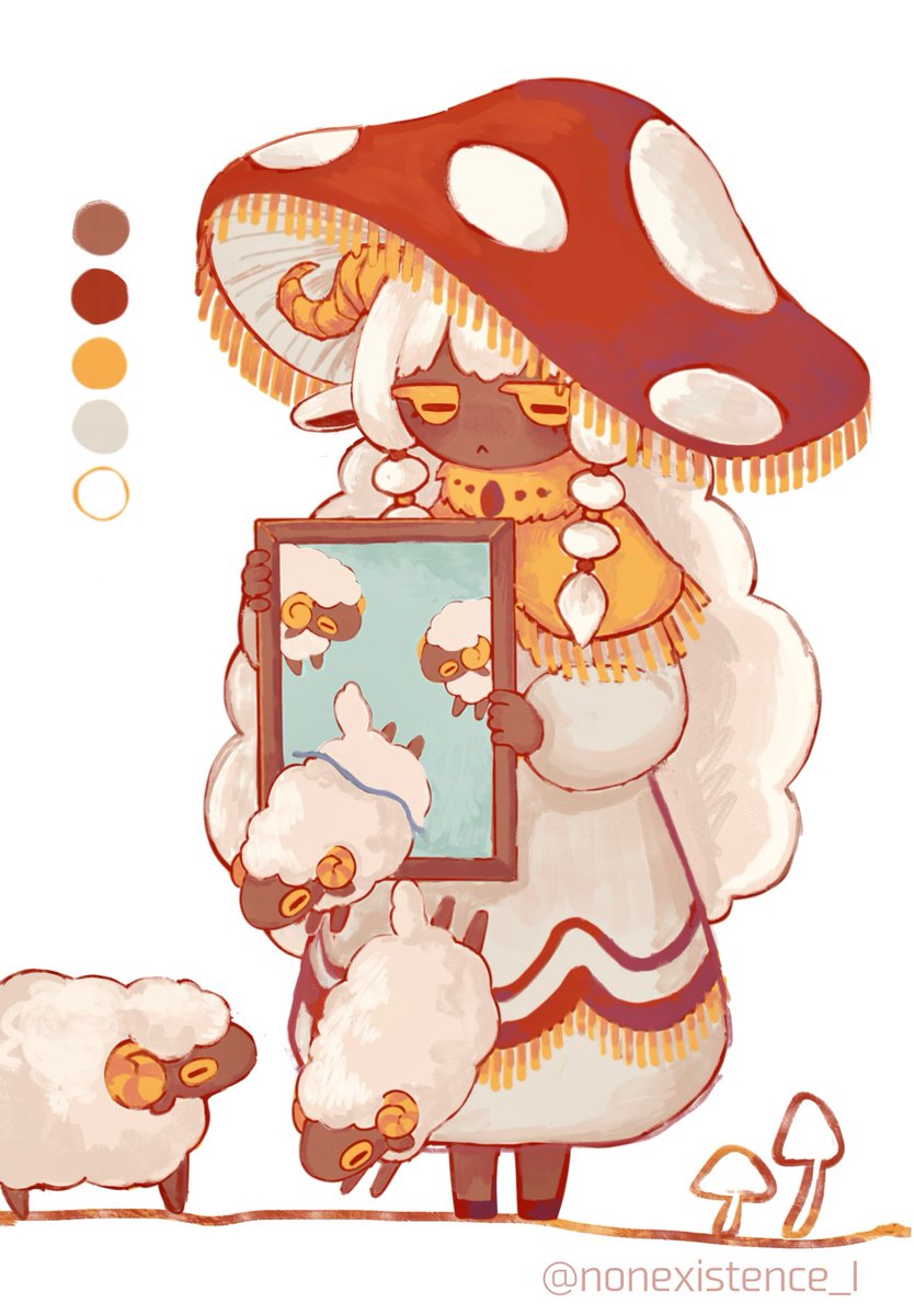 nonexistence_I's tweet photo. 🐏🍄🖼 https://t.co/5zaEkL1Tm3