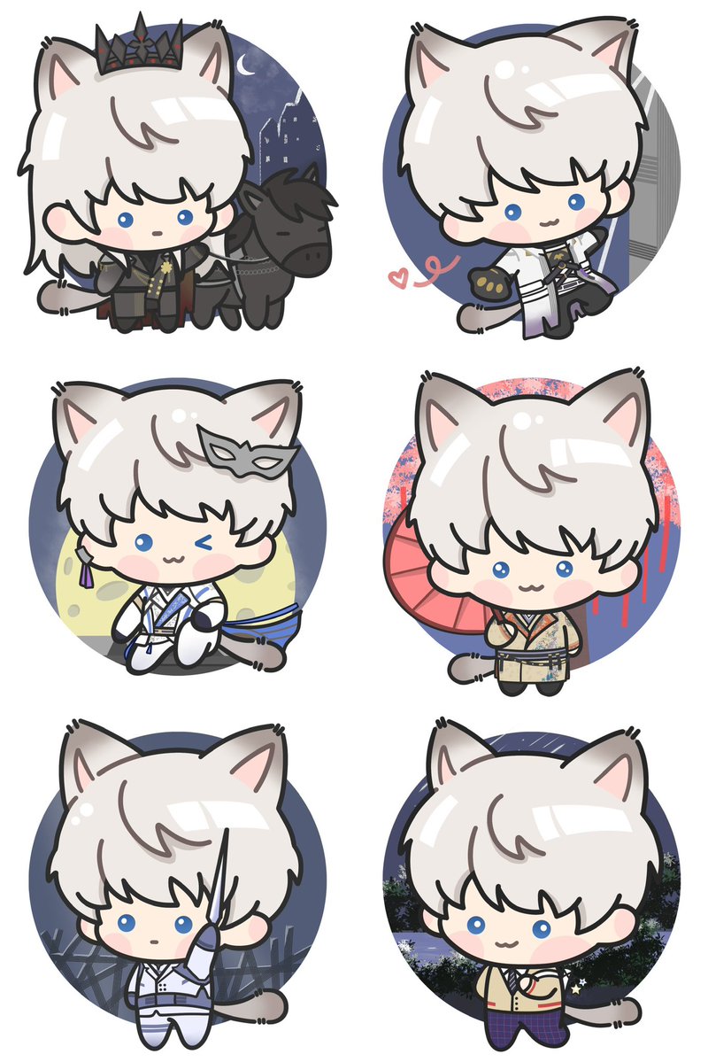 lumieriella's tweet photo. Bunnykitty collection I drew a while back (I forgot to post it here)
✨ happy Octovier ✨
#Xavier #沈星回 https://t.co/8DkjikkTma