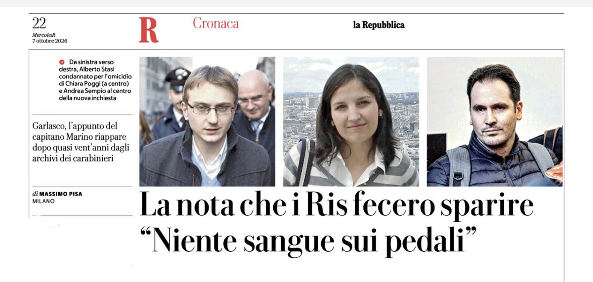 giusbrindisi's tweet photo. Toh…

💣💣💣

#Garlasco
@repubblica https://t.co/uTanbGpEwS