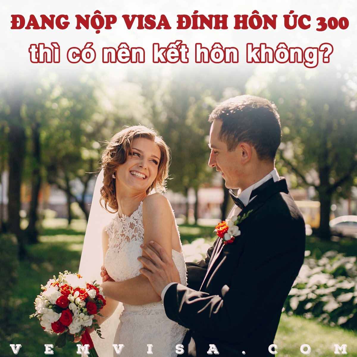 vemvisavn's tweet photo. ❓ ĐANG NỘP VISA ĐÍNH HÔN ÚC (SUBCLASS 300) THÌ CÓ NÊN KẾT HÔN KHÔNG ️❓
🔷 Tốt nhất bạn nên chờ đến khi được cấp visa 300, sau đó bạn có thể đến Úc, tổ chức hôn lễ và tiến hành xin visa kết hôn 820/801 một cách hợp lệ.
👉 https://t.co/gG79bYvOsk https://t.co/BclYI4pZ2I