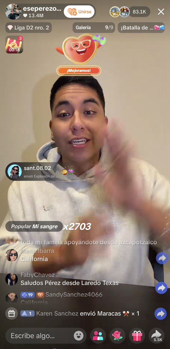 FabianLavalle's tweet photo. Ya ando en el live de Ese Pérez, ya tiene más de 80k viewers en menos de 20 minutos

Los Mellizos los más amados, aunque les arda a sus haters

#LaCasaDeLosFamososMéxico
#LaCasaDeLosFamososMx https://t.co/b9WTfpAWqW