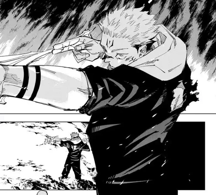 pingguotaro's tweet photo. im very excited to see igarashi-san as sukuna again because i wanna see how he acts out these scenes so bad https://t.co/3Iuqhg0yhh