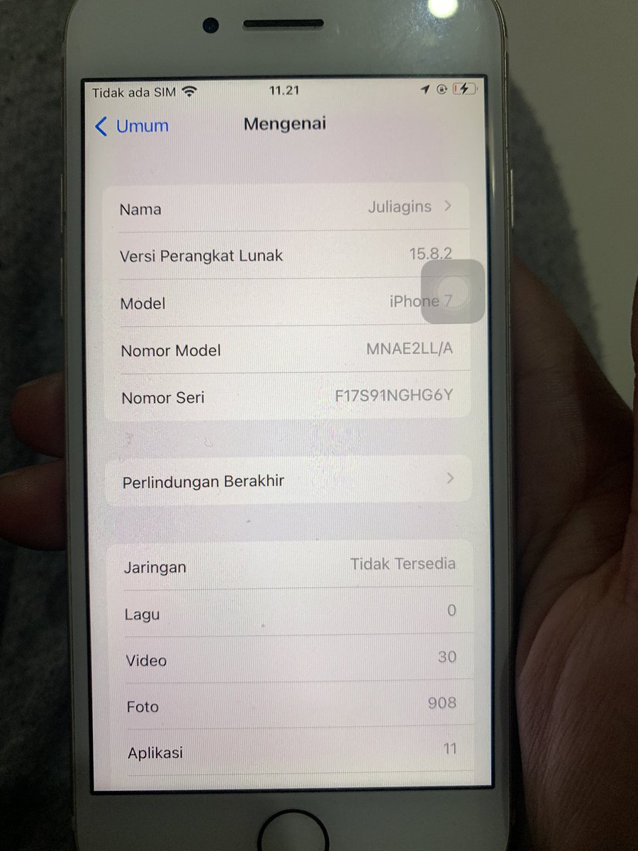 ihanierain's tweet photo. #wts iPhone 7 32GB
-batangan only(no box,no kabel charge)
-home button off
-jaringan all seluler
-700k
Dm if interested🤍
#wtsiphone https://t.co/BBzPtnQU0z