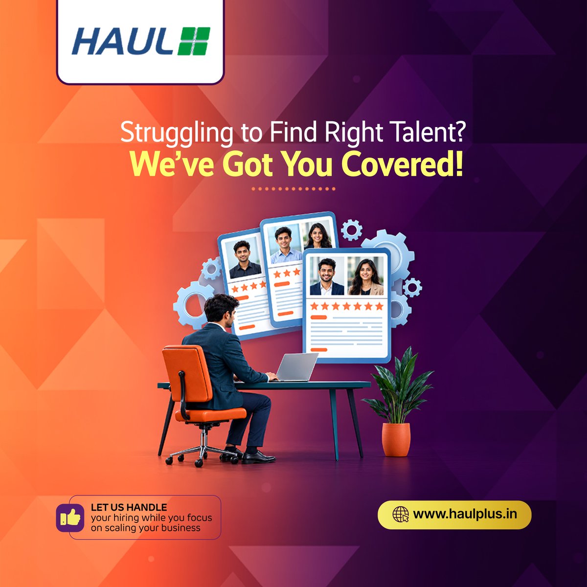HaulPlus's tweet photo. Struggling to find the right talent for your business? Let HaulPlus make hiring simple, smooth, and stress-free! From identifying skilled candidates to streamlining the recruitment process.
Call us now at 7030954100 or visit https://t.co/oGL7uPoCqy
#HaulPlus #MakeHiringEasy https://t.co/CE2m0WQ5C2