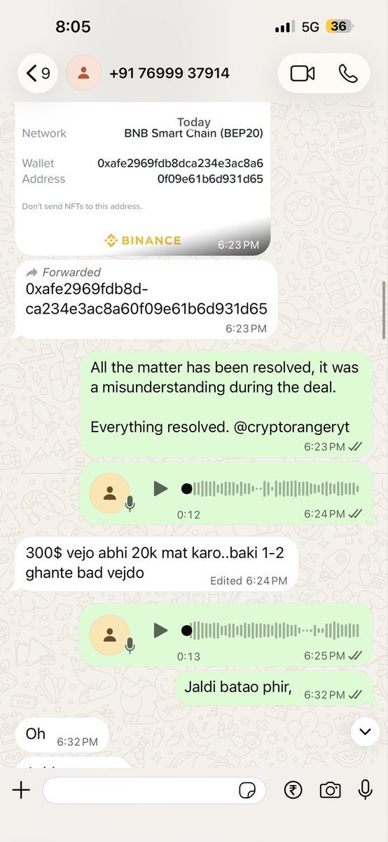 CryptoWorlnd's tweet photo. - Public notice regarding targeted harassment &amp; extortion by @sakim9211.

-Individuals are circulating altered screenshots for quick money, falsely framing our team in a P2P dispute we had zero connection with. My private info was leaked, and money was extorted under duress. 🧵👇 https://t.co/DUS1u2gJGp