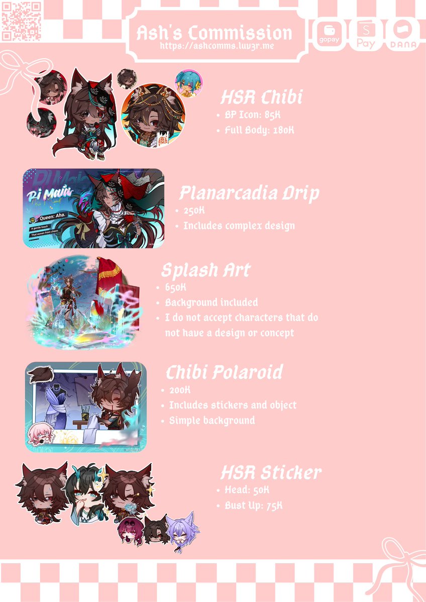 4ltschmerz___'s tweet photo. [Rts &amp; likes r very appreciated!♡]

Halooo, aku open commission dengan beberapa services baru!

— Slot
• Special Skeb 0/1
• Character Design 0/2
• Sisanya 0/10

Silakan DM jika berminat! 
Terimakasih banyak! (⁠ ⁠◜⁠‿⁠◝⁠ ⁠)⁠♡
#commission #artidn https://t.co/Bc4W5tfwHI