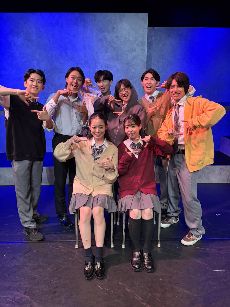 peachtone040210's tweet photo. 「FOCUS！」無事全7回公演終了いたしました。観に来てくださった皆様、スタッフの皆様本当にありがとうございました✨
毎稽古楽しくて学びに溢れた本当に素敵な環境でした。こんなにも自分がロスってしまうと思いませんでした笑笑ほんとにそれくらい皆さんのことが大好きです！
#Newsical 
#FOCUS https://t.co/pvYYuFxnLs