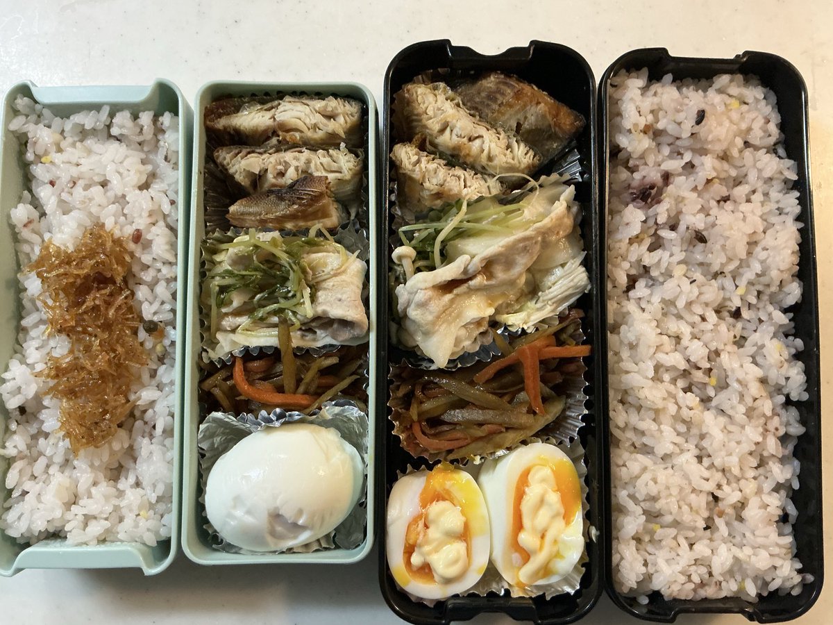Englishcoachnao's tweet photo. 少しずつ、日常を取り戻しております。
今日はお弁当のホッケを入れました。お魚は喜ばれないけど…たまにはね。 https://t.co/qO3ZgCs8Of
