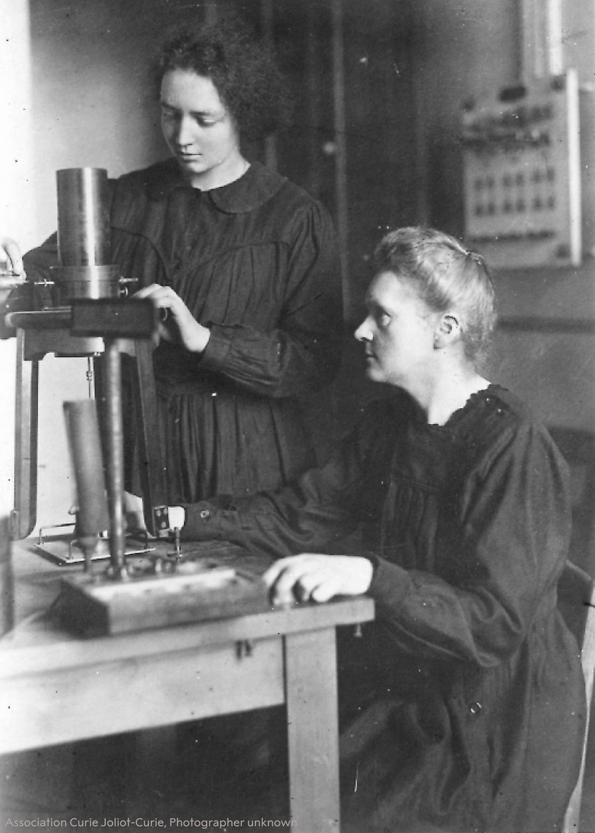 NobelPrize's tweet photo. Marie Curie and her daughter Irène Joliot-Curie both transformed science – and made history as the only mother and daughter to each receive the Nobel Prize in Chemistry.

We will soon be announcing the 2026 #NobelPrize in Chemistry. Watch live on our social channels, YouTube and https://t.co/m577HIID0a.