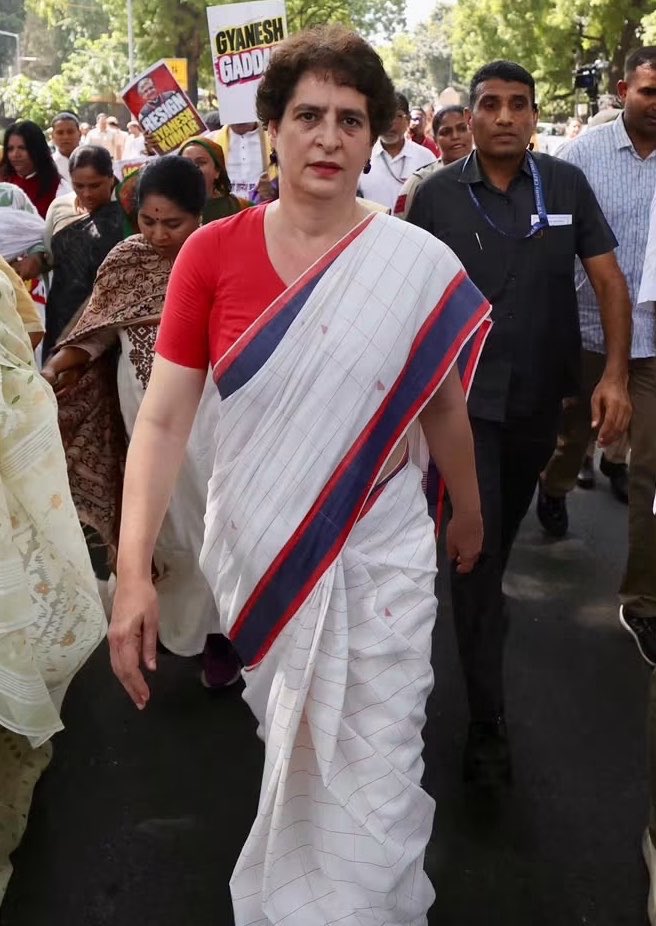 RoflGandhii295's tweet photo. INDIRA is back 🔥 @priyankagandhi https://t.co/RstGshNt8r