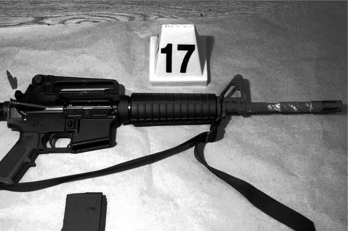 Donna_In_Heaven's tweet photo. Just another HEARST MEDIA #PhonyPhoto labeled "Photos of evidence from the Sandy Hook Elementary School shootings supplied by the Connecticut State Police." JPEG Quality 50% Note the news media uses Freemasonry symbolism with # 17. #GetAClue https://t.co/S3DyJfVqqM