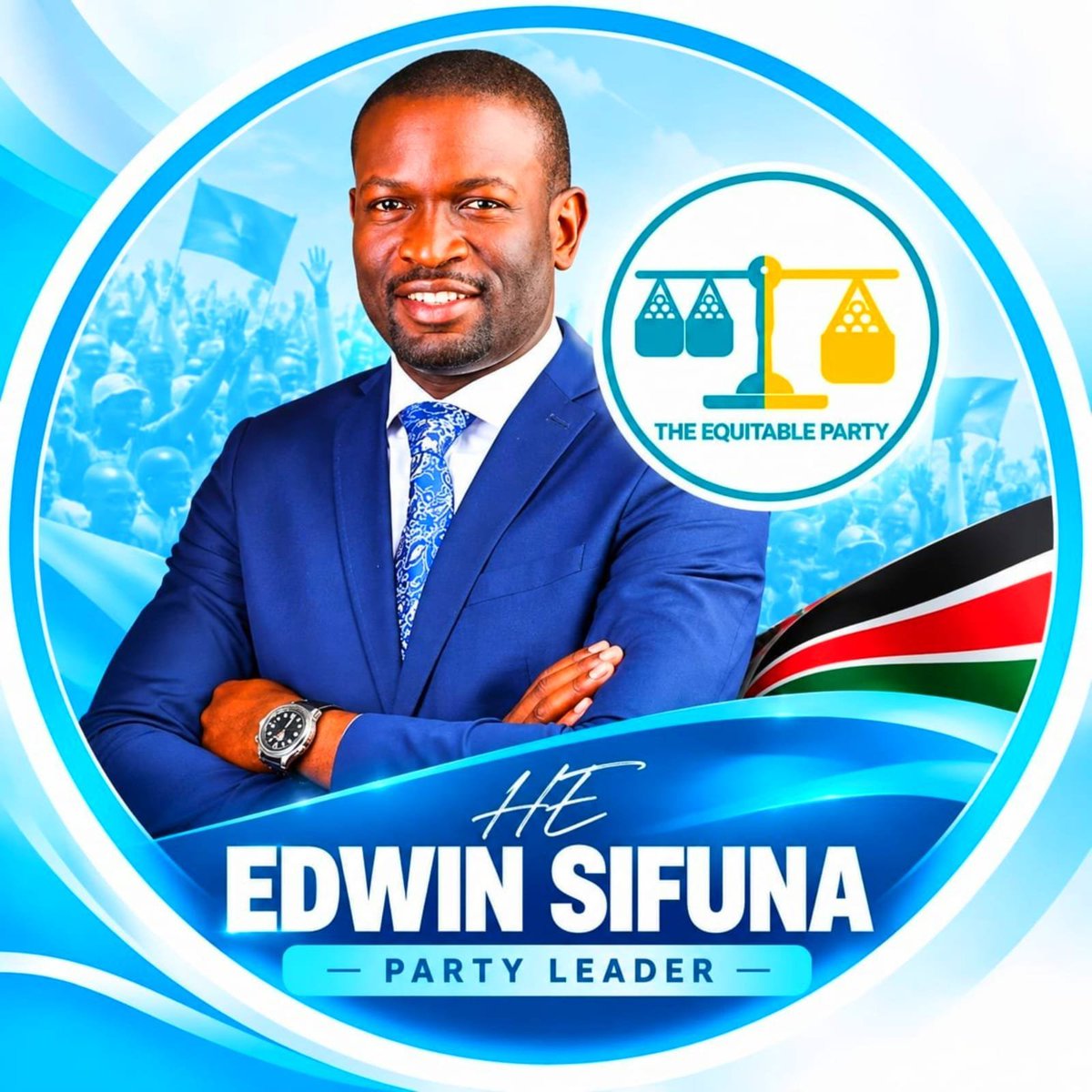 JaphethOtieno01's tweet photo. THE EQUITABLE PARTY LEADER MARWA H.E EDWIN W. SIFUNA.

TEP......TUSHAWAZISHE. 

Tuliomba Chama. H.E ameleta chama. Let's continue joining. 

Sisi ndio Sifuna. https://t.co/z2bMg4RwCb