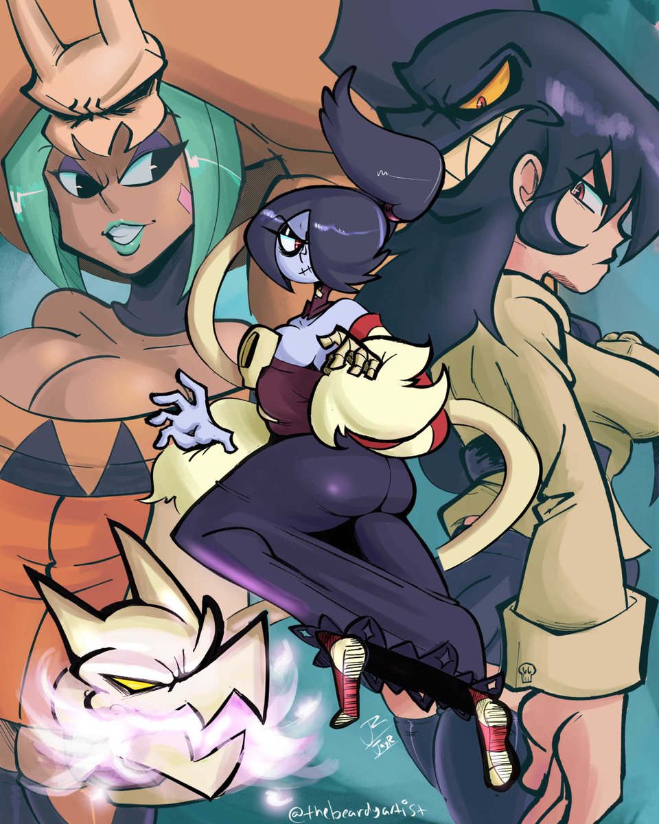 BeardyArtist's tweet photo. Fuck it, Post your best #Skullgirls art. Its time to appreciate artist for what they're worth! here's mine! Also some sneak peaks on what im working on~! https://t.co/rngceSlgt5