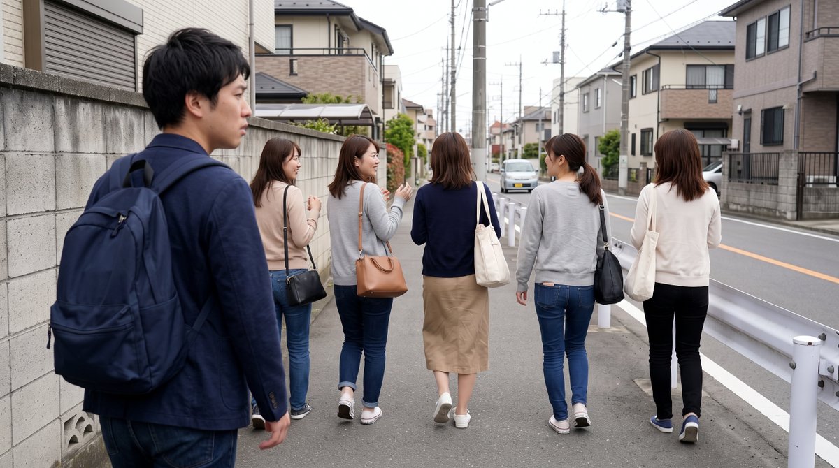fukuhara_ystd's tweet photo. 迷惑なんだけどどういう心理か知りたい。

この前、女性グループが丁字路で僕が数メートル手前から向かってくるのを視界にとらえた上で、僕をやり過ごしたり、端に寄ったりせず脇道から出てきて、そして横に広がりゆっくり歩きだしました。

「僕の事さっき見えてたよね？」
「僕の歩いているスピードだと邪魔になるって理解できるよね？」
「小学校の頃においかけ算とか習ったよね？」

と思う出来事がありました。

道幅いっぱいに鶴翼の陣みたいに広がりゆっくり歩いて歩道の渋滞を引き起こしているのって、なんか女性が多い気がするんですがこれってなんで女性に多いの？

ちなみに鶴翼の陣の特徴は下記です。
鶴が翼を広げたような陣形。
-利点
    - 敵を左右から包囲・挟撃しやすい。
    - 敵の正面からの攻撃を受け止めつつ、両翼で柔軟に反撃できる。 
-欠点
    - 左右に戦力が分散するため、中央部分が薄くなりやすい。
    - 中央の一点を強烈に集中攻撃されると、陣形を突破されやすい。