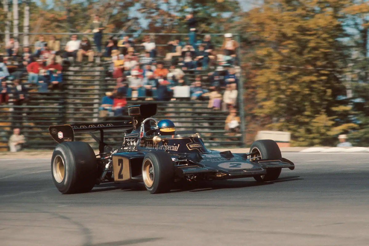 MsportXtra's tweet photo. #F1 #OnThisDay, October 7th 1973. At Watkins Glen, Ronnie Peterson (Lotus) went from pole to win the #USGP . James Hunt (March) was 0.6s behind to finish 2nd while some 23s. behind Peterson, Carlos Reutemann (@BrabhamOfficial ) took 3rd. https://t.co/MAlvwPyVOx #MsportXtra https://t.co/puuLJI7yYc
