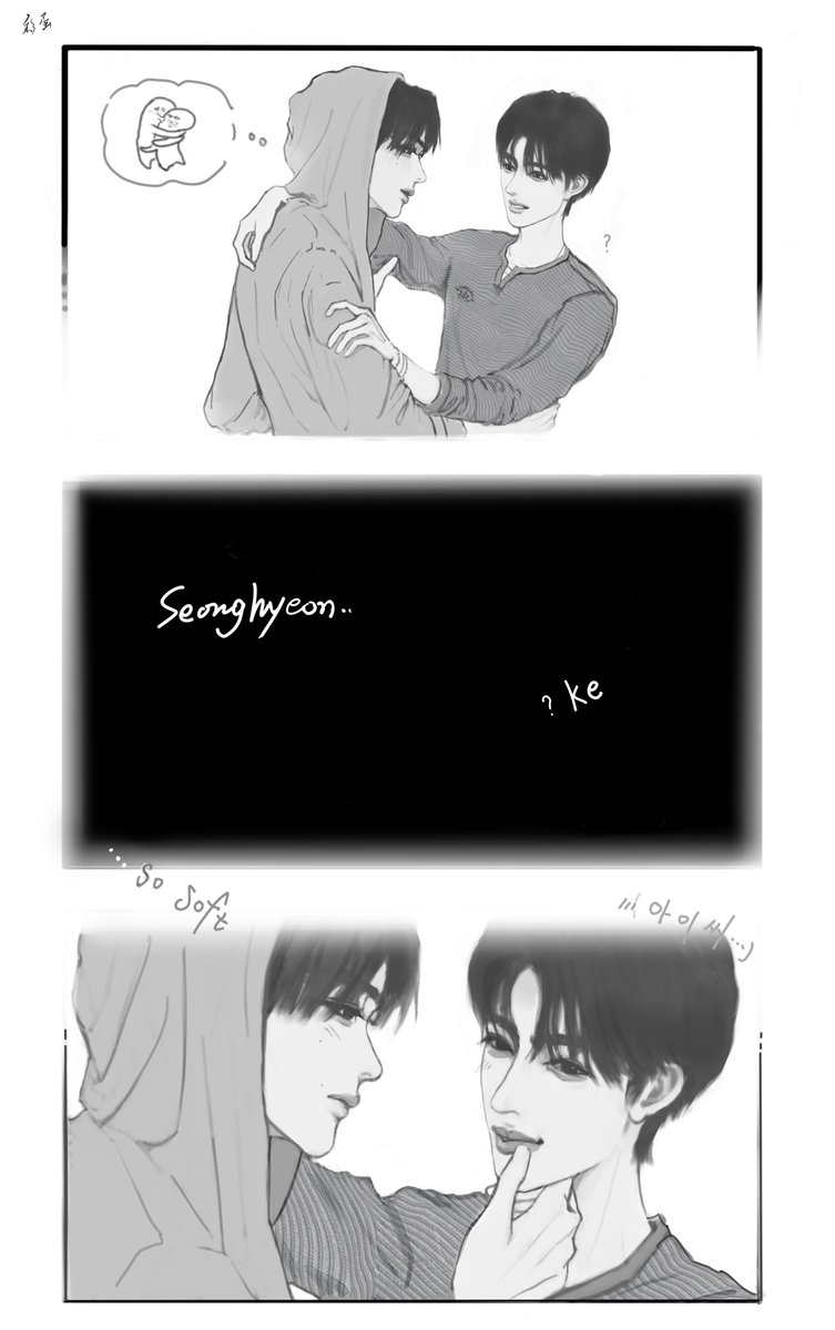 Sad_elm's tweet photo. 笨蛋...#keonhyeon https://t.co/zSsR4k46Ow