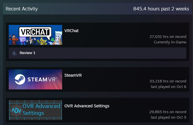 ditzieangel's tweet photo. maybe the craziest steam profile I’ve ever seen https://t.co/MtKIsH43In